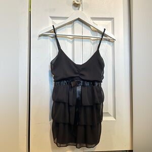 Ruffled Tank Top- M